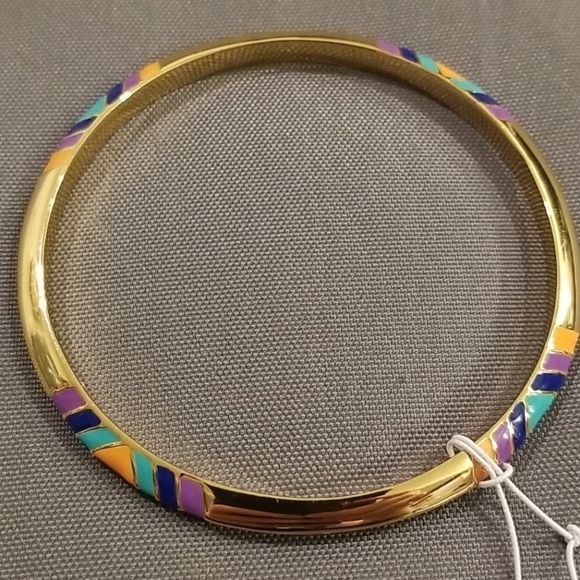 💕TRINA TURK💕 Knife Edge Bangle Bracelet - Picture 5 of 8